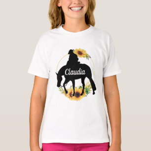 individuelle Name Reitschiff T - Shirt
