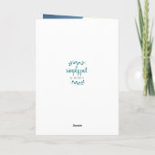 Individuelle Name/Relationstich oder Behandlung de Karte (Rückseite)