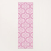 Individuelle Name Retro 1970er Preppy in Pink Mand Yogamatte (Rückseite)