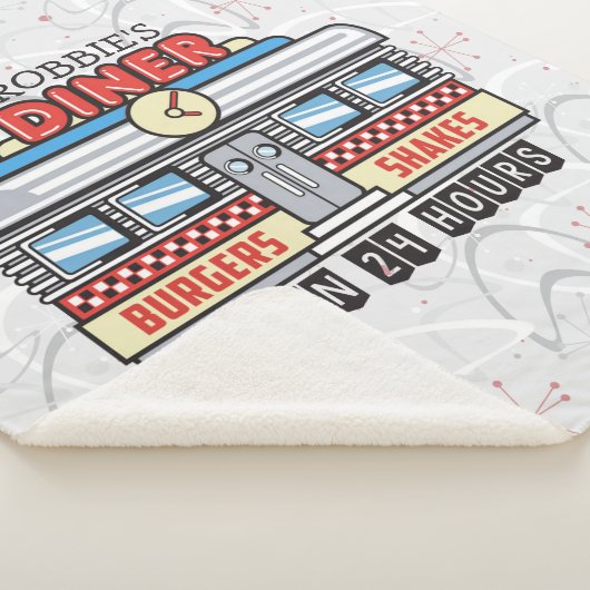 Individuelle Name Retro 50er Diner Sign Fifties At Sherpadecke (3/4)