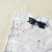 Individuelle Name Retro 50er Diner Sign Fifties At Strandtuch (Beispiel)