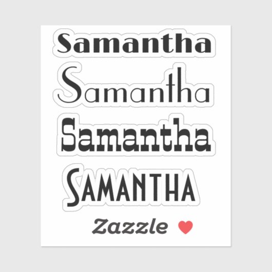 Individuelle Name-Retro-Decal-Notebooklabel Aufkleber (Blatt)