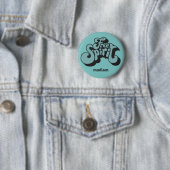 Individuelle Name Retro "Free Spirit" Button (Beispiel)