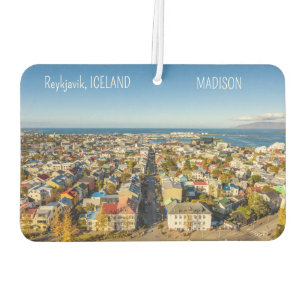 Individuelle Name Reykjavik, Island Autolufterfrischer