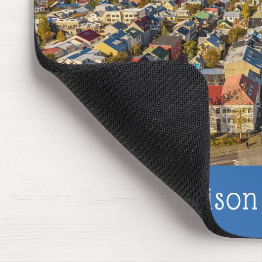 Individuelle Name Reykjavik Island Mousepad (Ecke)
