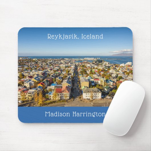 Individuelle Name Reykjavik Island Mousepad (Mit Mouse)
