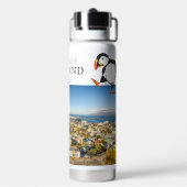 Individuelle Name Reykjavik Island Trinkflasche (Hinten)