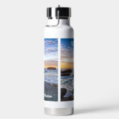 Individuelle Name Reynisfjara Beach, Island Trinkflasche (rechts)