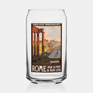 Individuelle Name Rome Vintage Travel Dosenglas