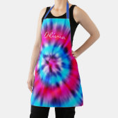 Individuelle Name Rosa Blue Baker Mens Womens TieD Schürze (InSitu)