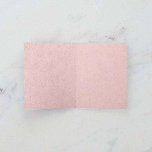 Individuelle Name rosa und goldgelb gefaltet (Innenseite)