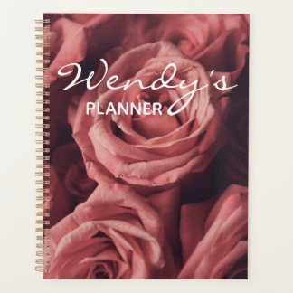 Individuelle Name Rose Planer Tagebuch Girls Rosa