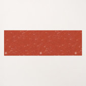 Individuelle Name Rotes Gold Neujahr des Drachen 2 Yogamatte (Rückseite (Horizontal))