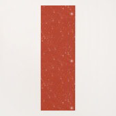 Individuelle Name Rotes Gold Neujahr des Drachen 2 Yogamatte (Rückseite)