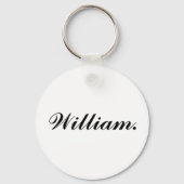 Individuelle Name Round Schlüsselanhänger für die  (Vorderseite)