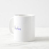 Individuelle Name Rudercox lustig zweiseitig Tasse (Vorderseite Links)