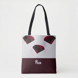 Individuelle Name-Rudersteine Tasche
