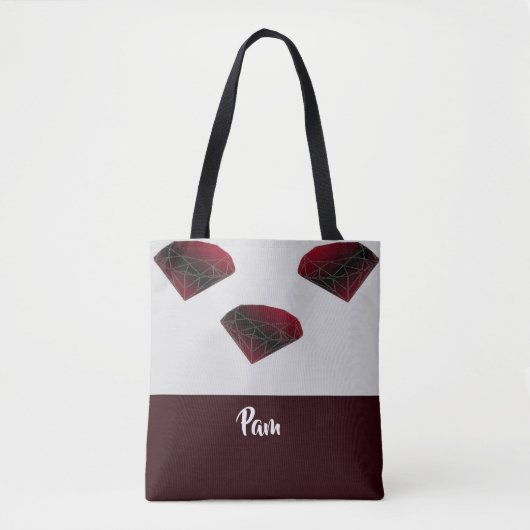 Individuelle Name-Rudersteine Tasche (Vorderseite)