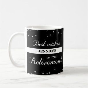 Individuelle Name, Ruhestand - Herzlichen Glückwu Kaffeetasse