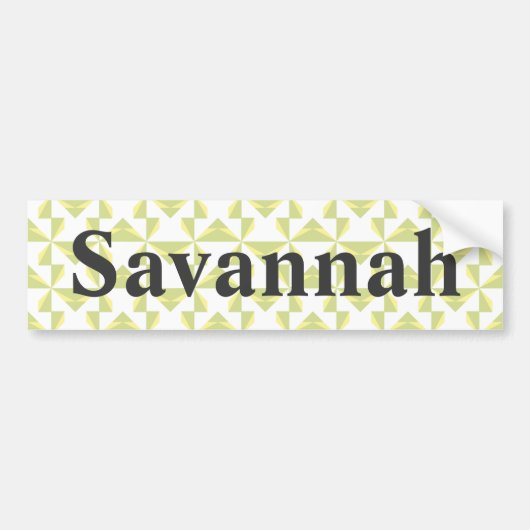 Individuelle Name Sage Pinwheels Autoaufkleber (Vorne)