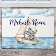 Individuelle Name Sailor Teddy Bar