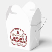 Individuelle Name Saison Grußboxen Geschenkschachtel (Geöffnet)