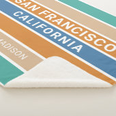 Individuelle Name San Francisco / IHRER TEXT Sherpadecke (3/4)