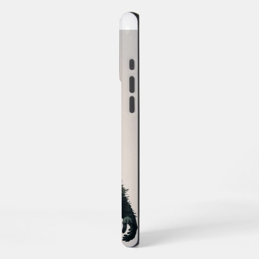 Individuelle Name Sasquatch Big Foot Legend iPhone Hülle (Linke Seite)