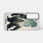 Individuelle Name Sasquatch Big Foot Legend Samsung Galaxy Hülle (Rückseite (Horizontal))