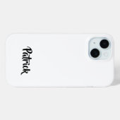 Individuelle Name schlicht Case-Mate iPhone Hülle (Rückseite (Horizontal))