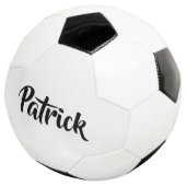 Individuelle Name schlicht Fußball (Dreiviertel)