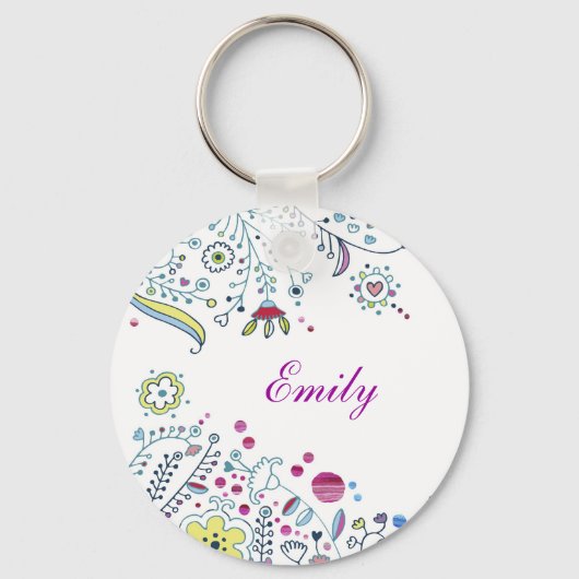 Individuelle Name Schlüsselanhänger (Vorderseite)