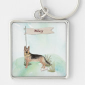 Individuelle Name Schlüsselanhänger (Vorne)