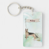 Individuelle Name Schlüsselanhänger (Vorderseite)