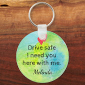 Individuelle Name Schlüsselkette für Mann/Freund/K Schlüsselanhänger (Vorderseite)