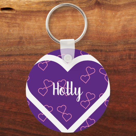 Individuelle Name-Schlüsselring Schlüsselanhänger (Vorderseite)