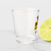 Individuelle Name Schnapsglas (Links)