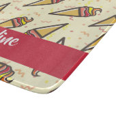 Individuelle Name Schneidebrett (Ecke)