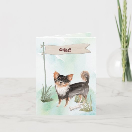 Individuelle Name Schokolade Labrador Haustier Hun (Vorderseite)