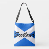 Individuelle Name Schottische Flagge cbcnt Tragetaschen Mit Langen Trägern (Rückseite)