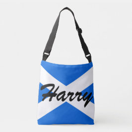 Individuelle Name Schottische Flagge cbcnt Tragetaschen Mit Langen Trägern