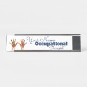 Individuelle Name Schreibtischnamensplakette (Vorderseite )