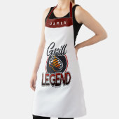 Individuelle Name Schürze, Personalisiert GRILLEN Schürze (InSitu)