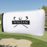 Individuelle Name, Schwarzweiß und Weiß Golf Headcover<br><div class="desc">Personalisieren Sie den Namen,  um ein großartiges Golfgeschenk zu schaffen und zu behalten. Entwickelt von Thisisnotme©</div>