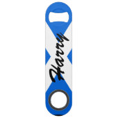 Individuelle Name Scottish Flag Bocnt Speed Flaschenöffner (Vorderseite)