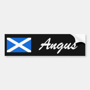 Individuelle Name Scottish Flag Bscent Autoaufkleber