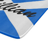 Individuelle Name Scottish Flag cbcnt Schneidebrett (Ecke)