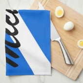 Individuelle Name Scottish Flag ktcnt Geschirrtuch (Viertel Falte)