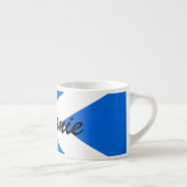 Individuelle Name Scottish Flag mugcccent Espressotasse (Rechts)