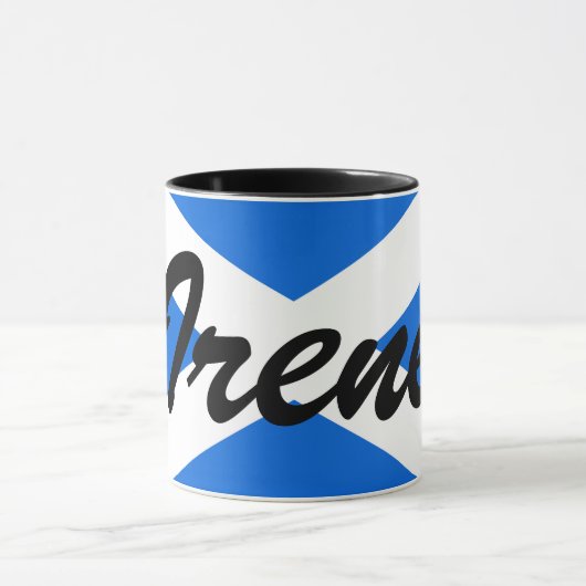 Individuelle Name Scottish Flag mugcccent Tasse (Zentrum)